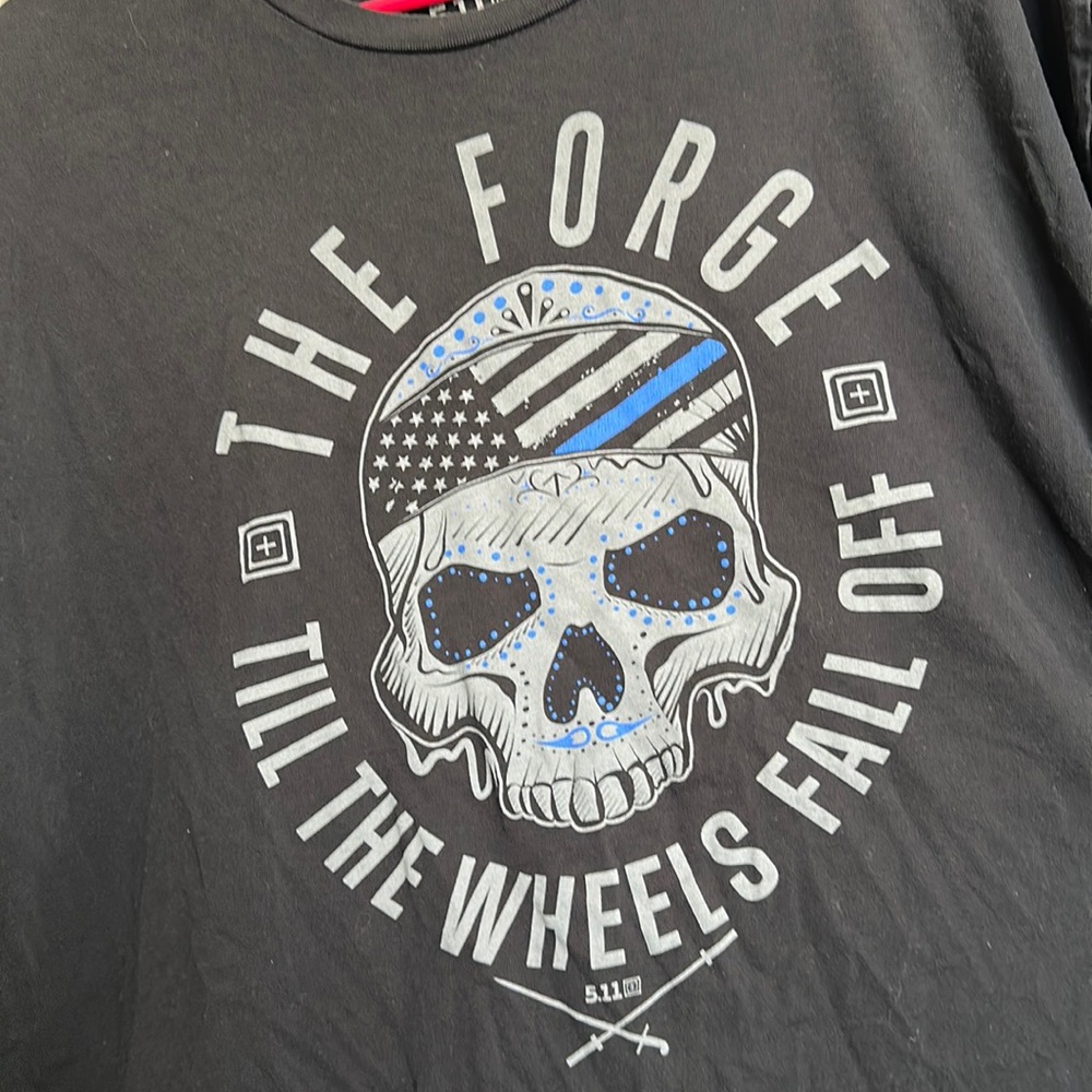Back the blue tee shirt